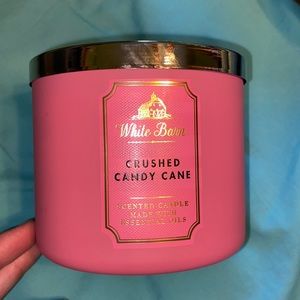 White Barn Crushed Candy Cane Candle